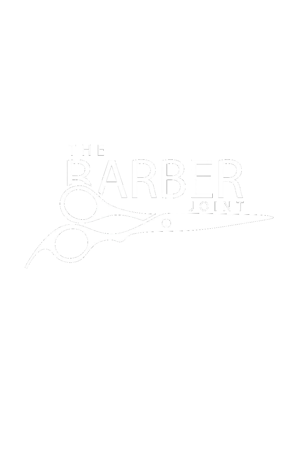 The Barber Joint scissors logo