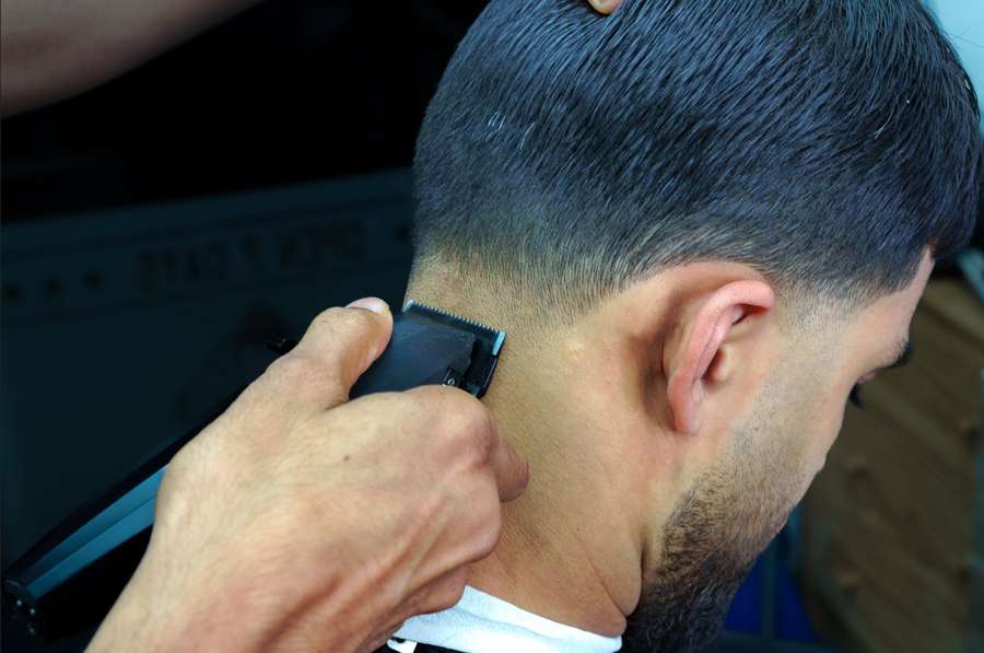 Men's haircut The Barber Joint Shadwell East London