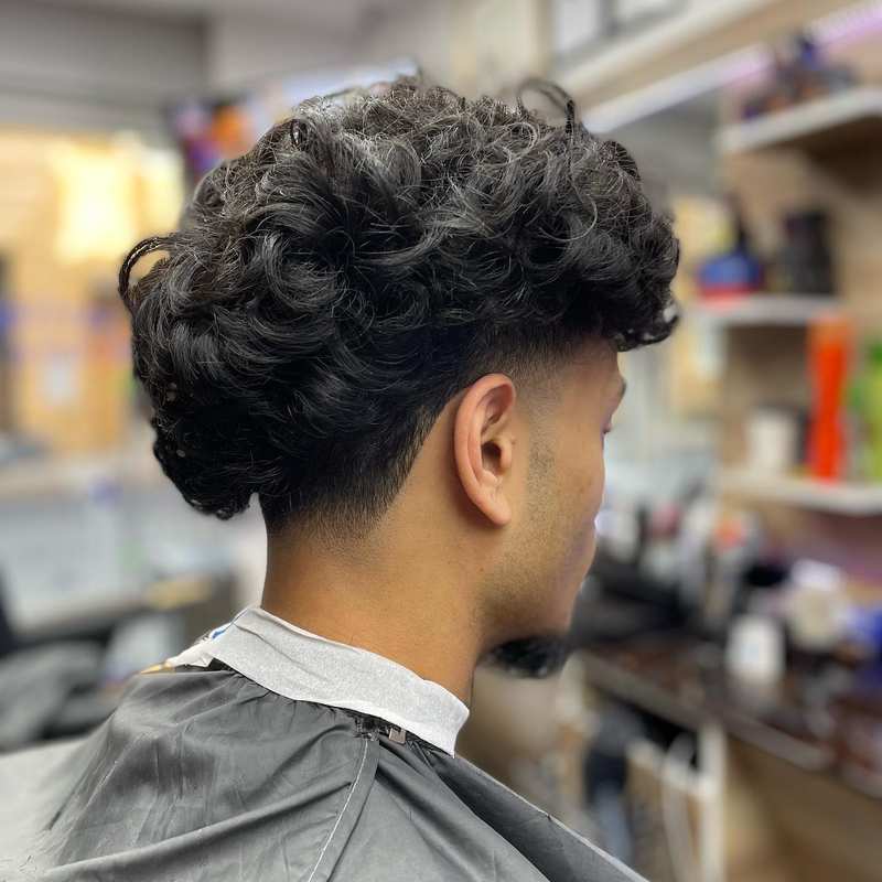 Fade haircut The Barber Joint Shadwell